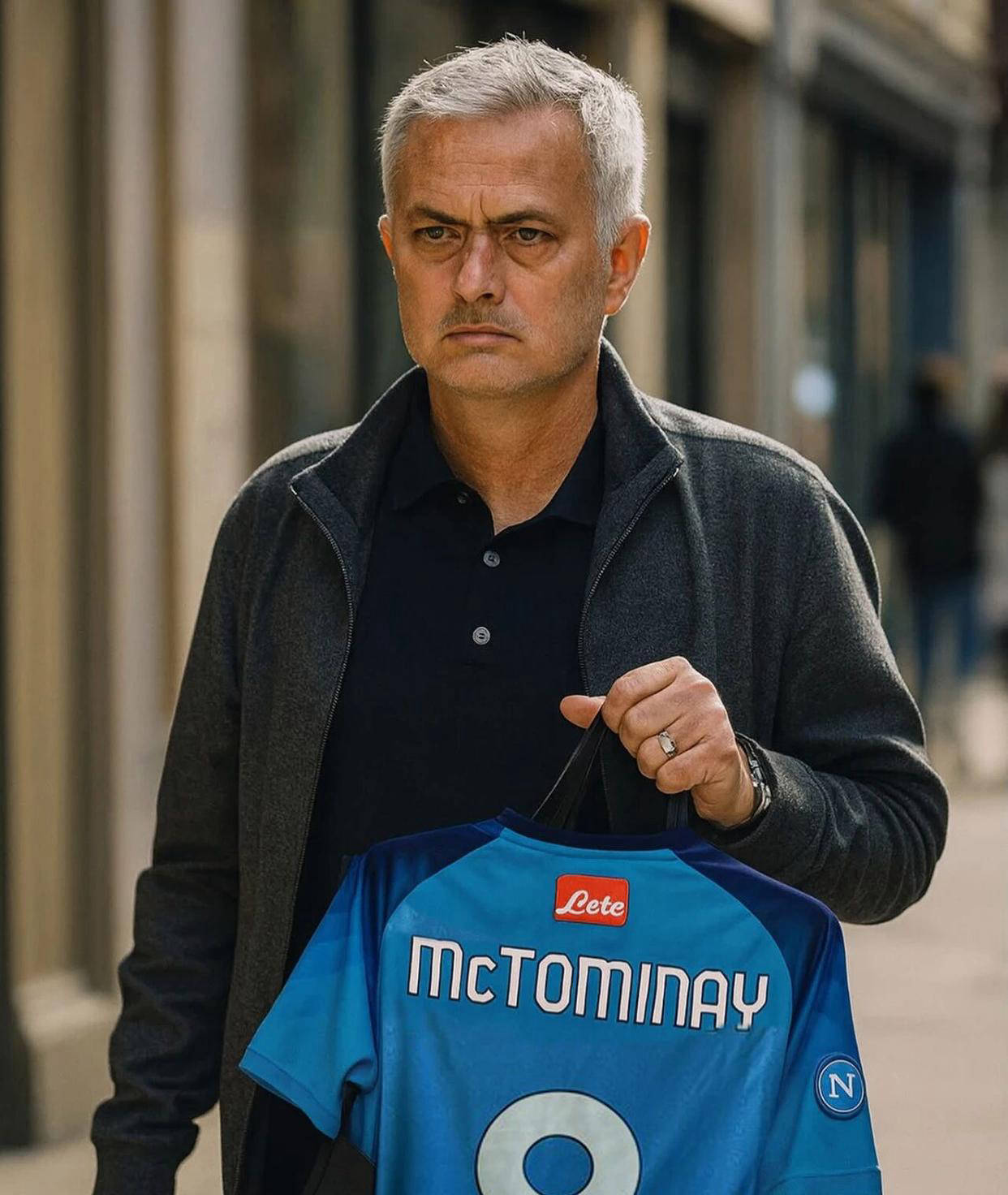 你在他乡还好吗?穆里尼奥揭秘欧冠收获麦克托米内球衣,曾为他得罪博格巴