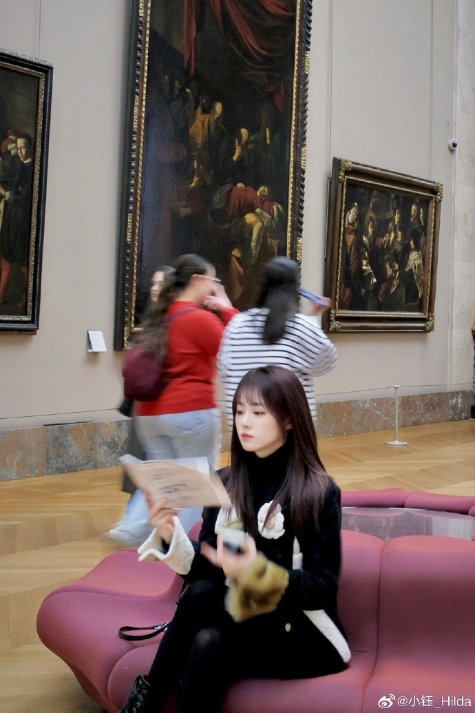 小钰分享照片:完美的巴黎之旅 一次性收获和四位冠军的合影hhhh